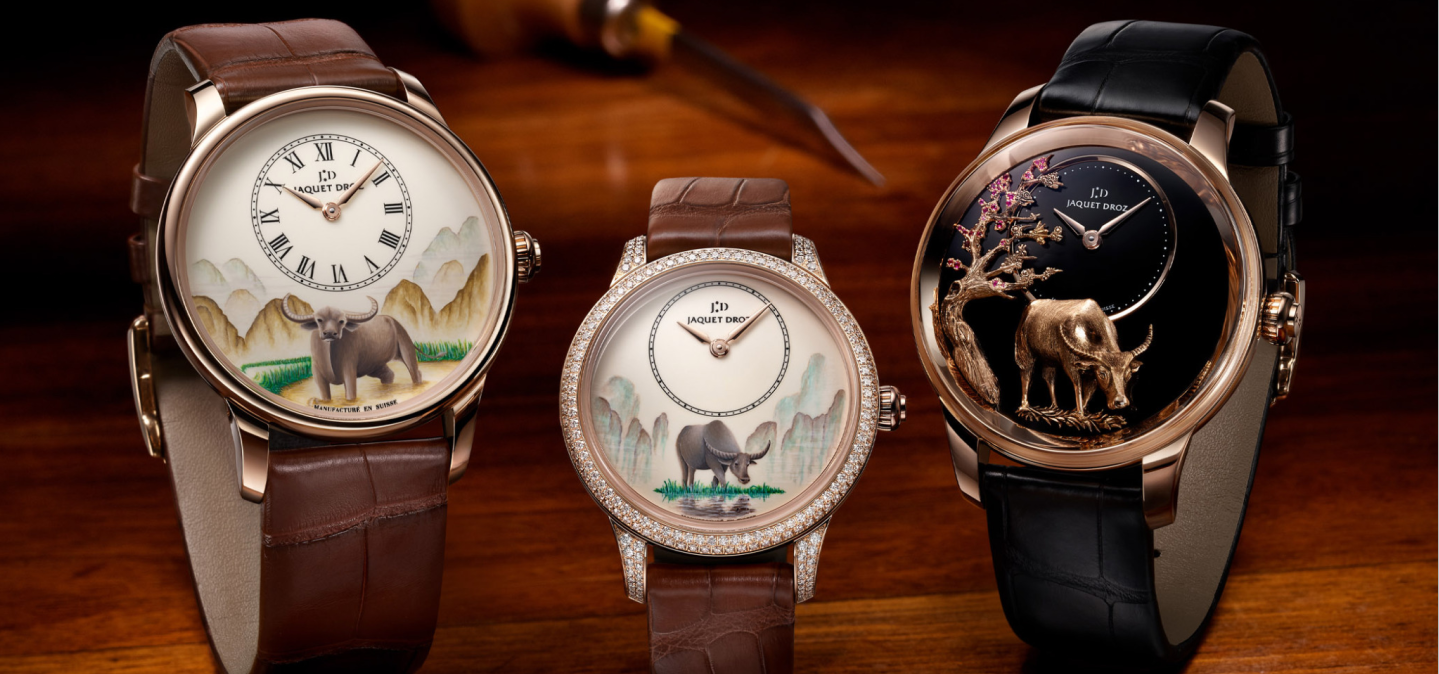 雅克·德羅茲（JAQUET DROZ）發(fā)布牛年紀(jì)念版新表